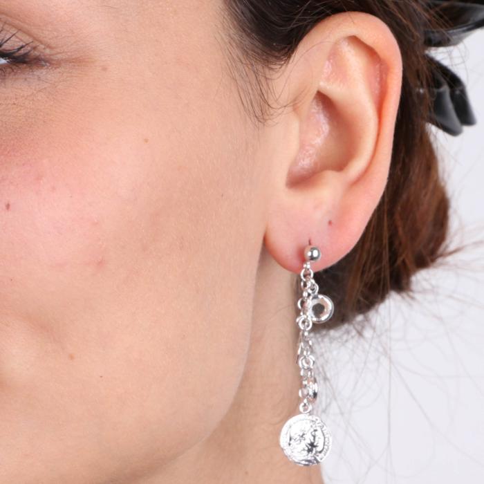 Boucles d'oreilles en argent 925