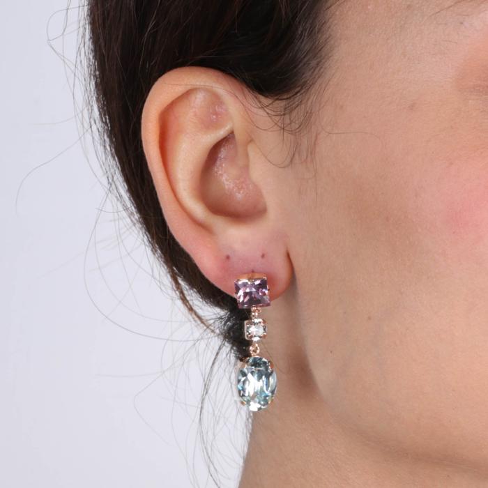 Boucles d'oreilles en argent 925