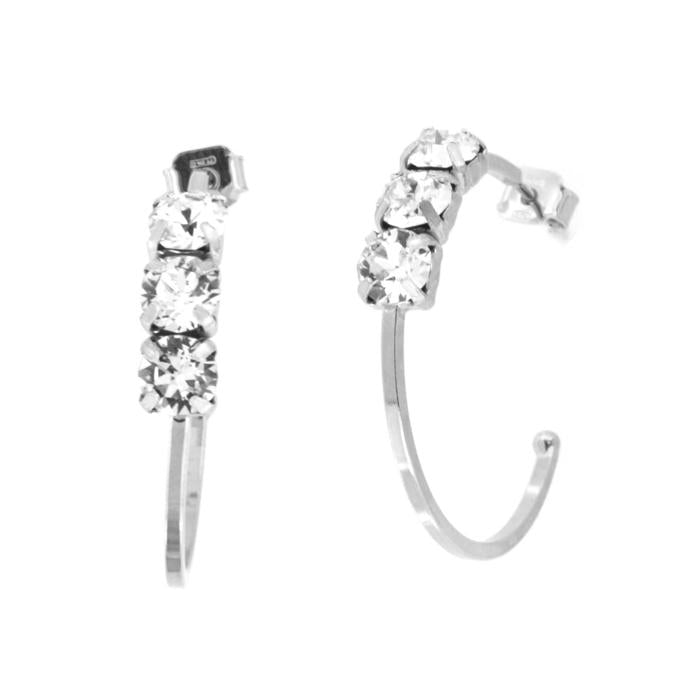 Boucles d'oreilles en argent 925