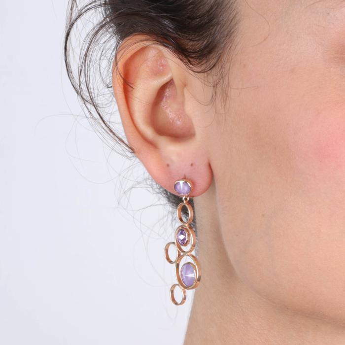 Boucles d'oreilles en argent 925