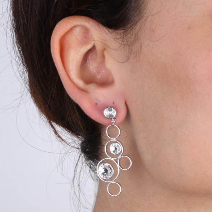 Boucles d'oreilles en argent 925