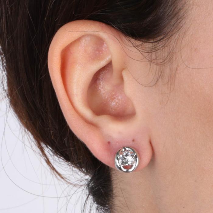 Boucles d'oreilles en argent 925
