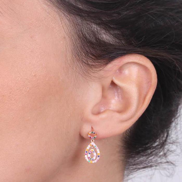 Boucles d'oreilles en argent 925