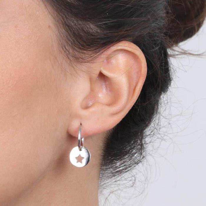 Boucles d'oreilles en argent 925