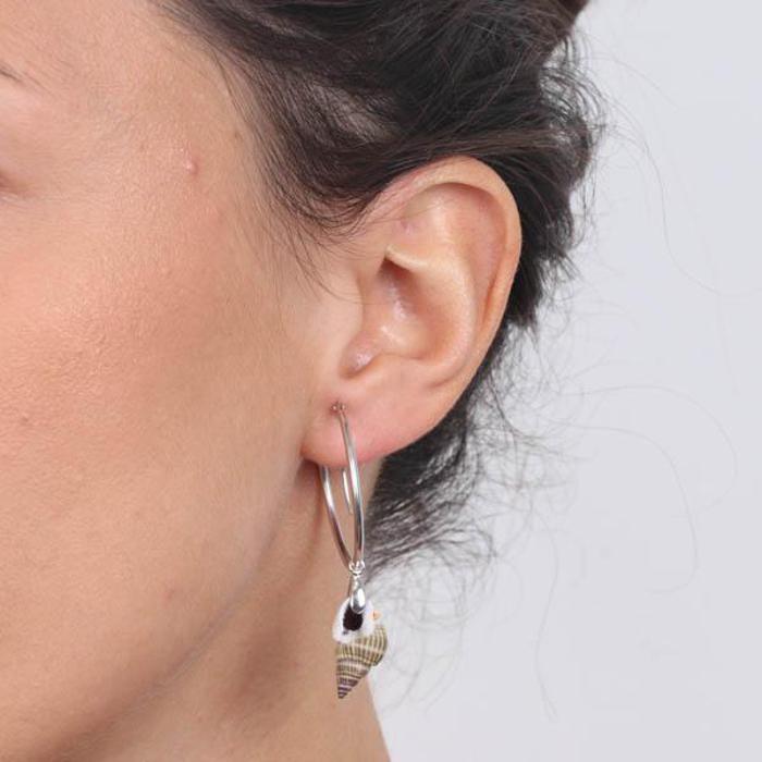 Boucles d'oreilles en argent 925