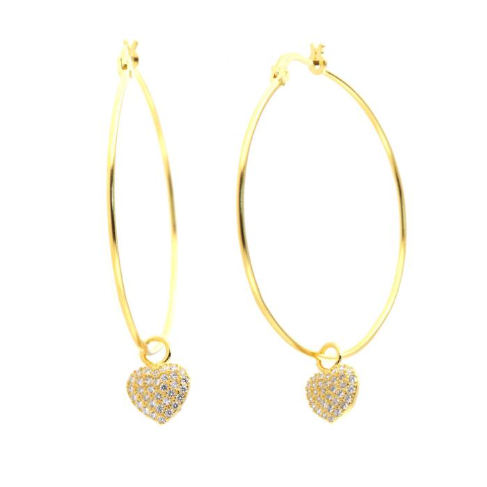 Boucles d'oreilles en argent 925