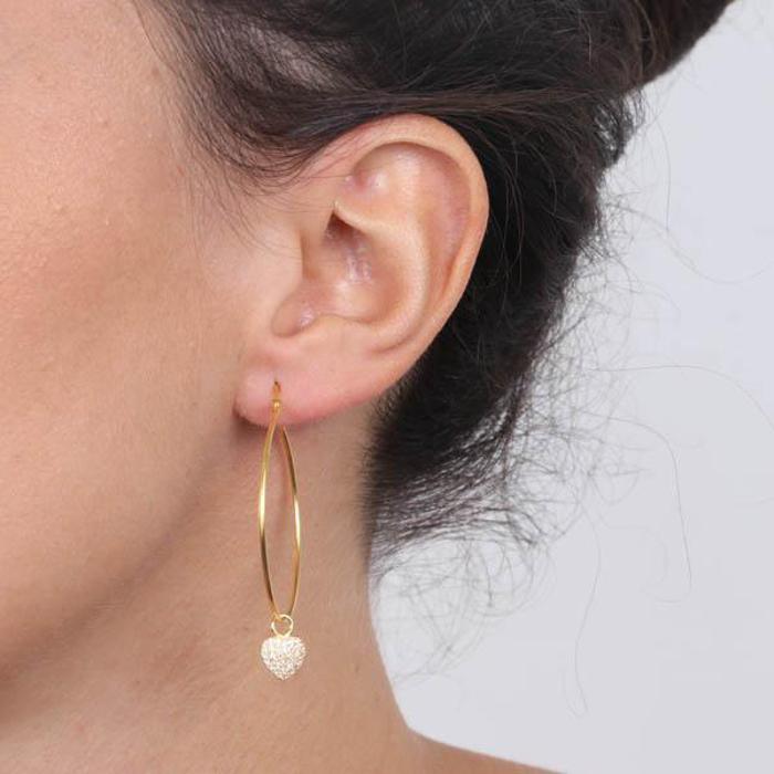 Boucles d'oreilles en argent 925