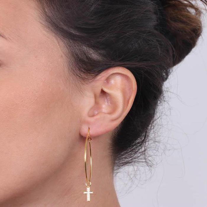 Boucles d'oreilles en argent 925