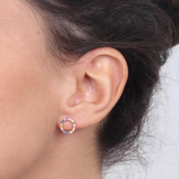 Boucles d'oreilles en argent 925