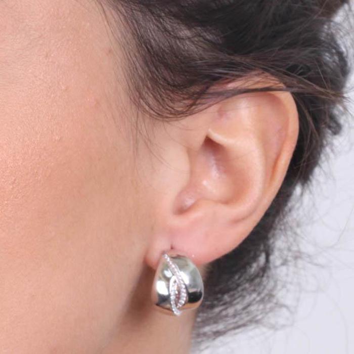 Boucles d'oreilles en argent 925