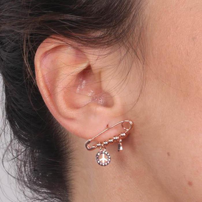 Boucles d'oreilles en argent 925