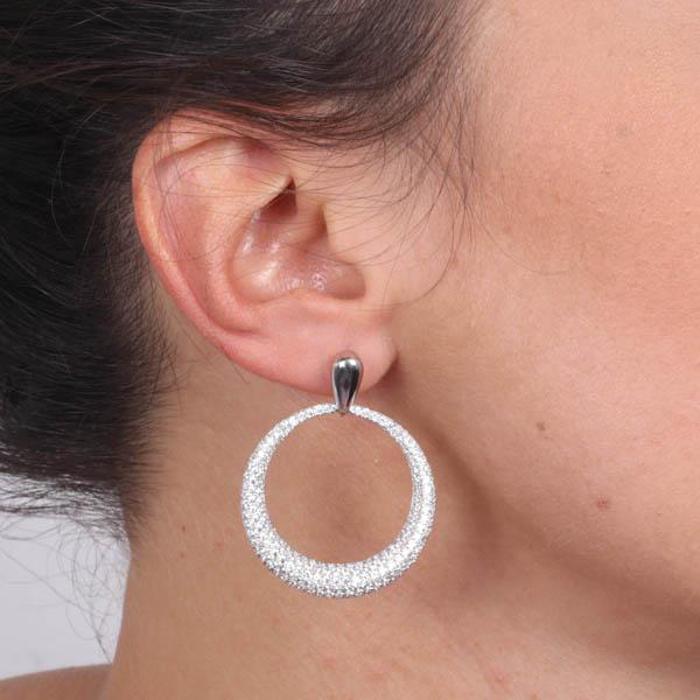 Boucles d'oreilles en argent 925