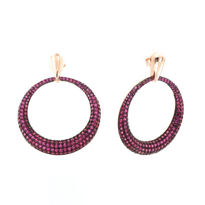 Boucles d'oreilles en argent 925
