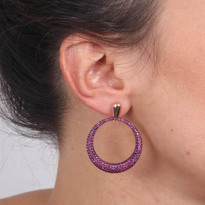 Boucles d'oreilles en argent 925