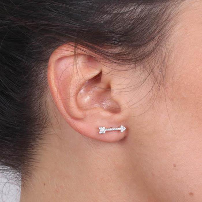 Boucles d'oreilles en argent 925