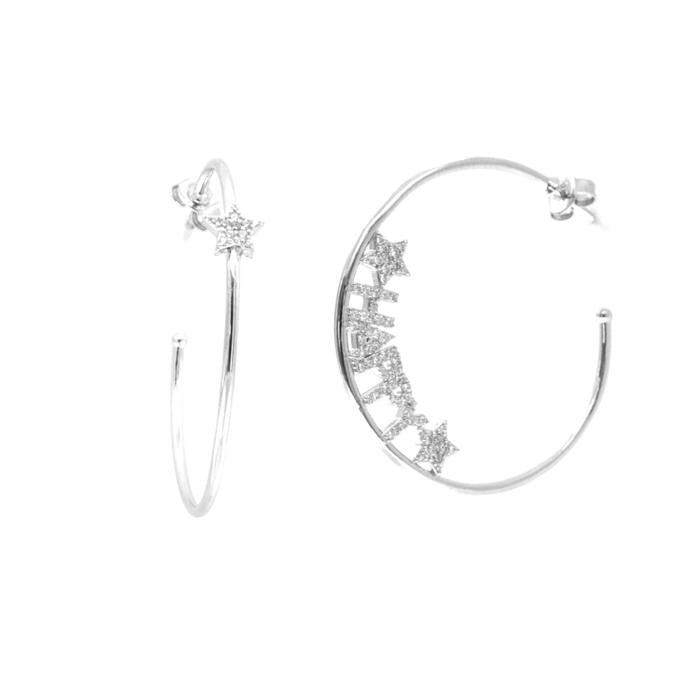 Boucles d'oreilles en argent 925
