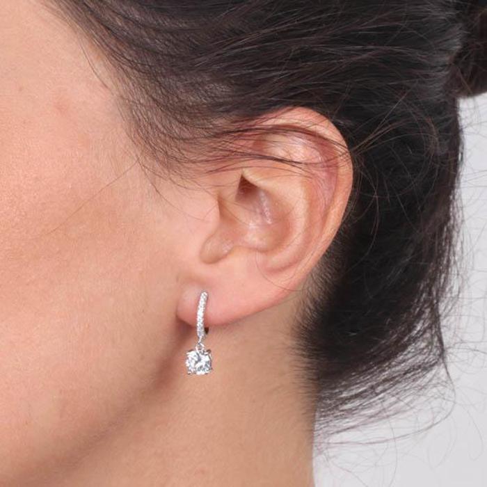 Boucles d'oreilles en argent 925