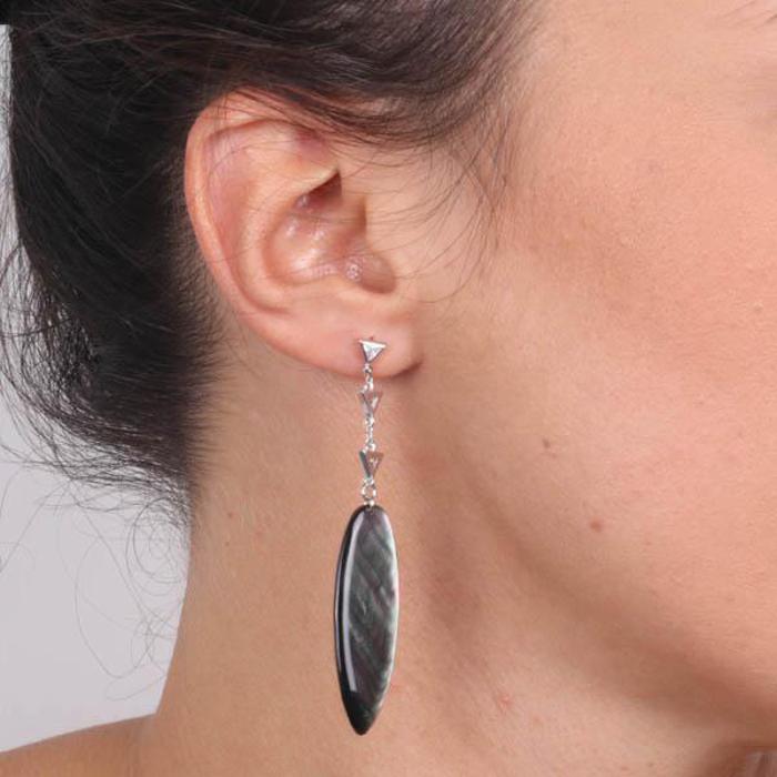 Boucles d'oreilles en argent 925