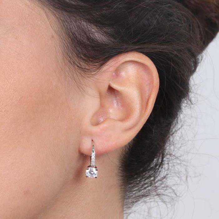 Boucles d'oreilles en argent 925