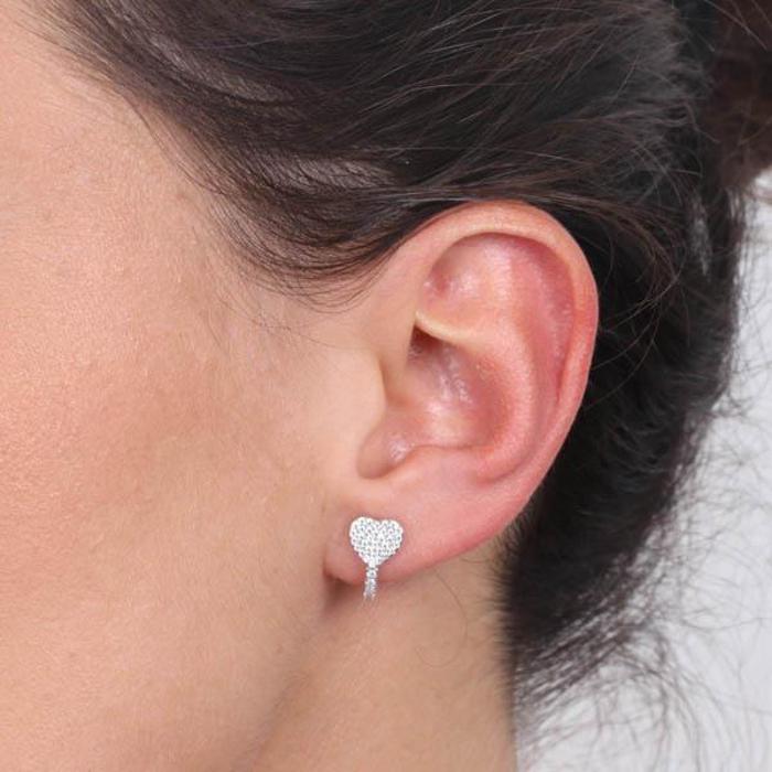 Boucles d'oreilles en argent 925