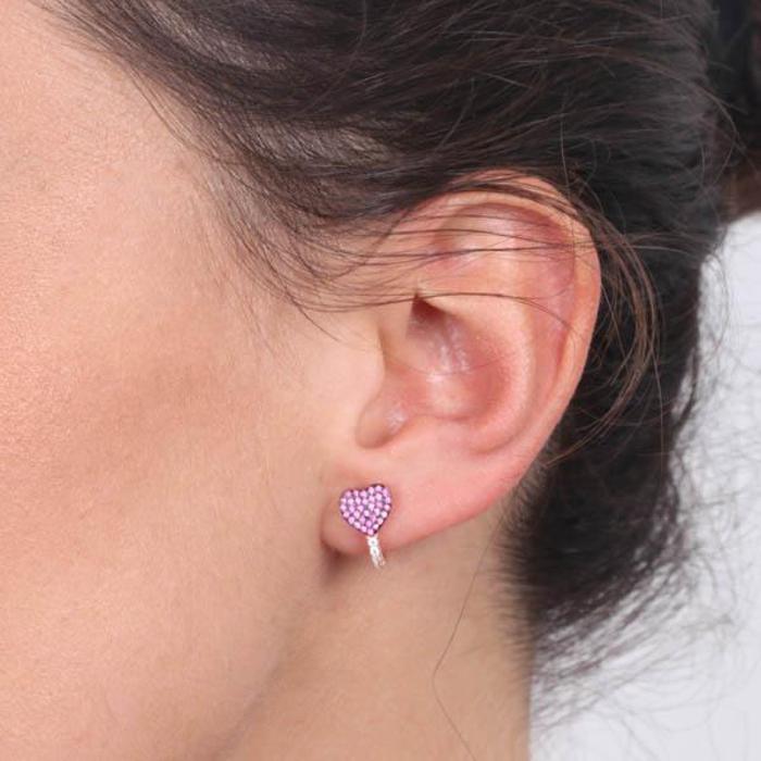 Boucles d'oreilles en argent 925