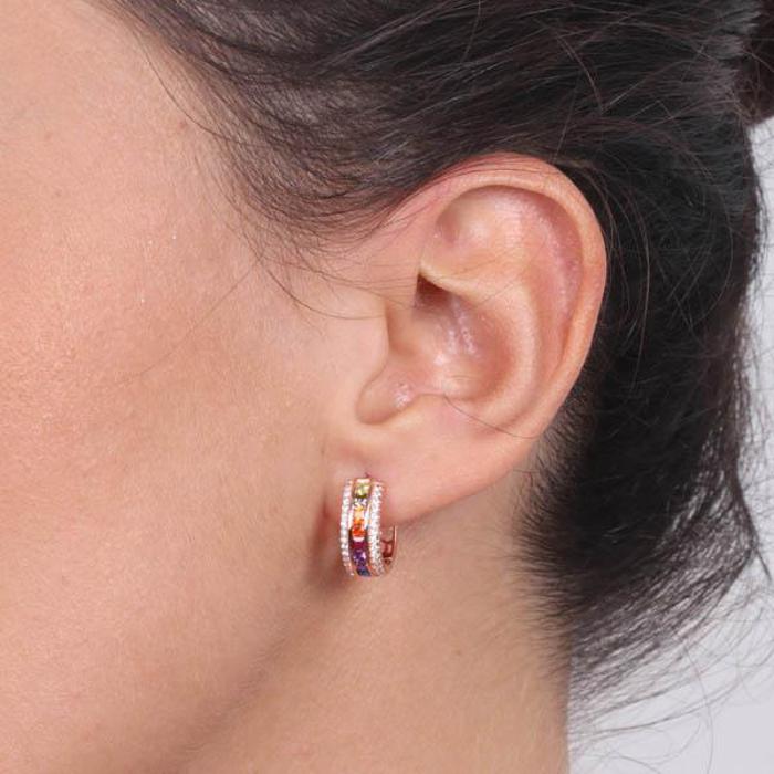 Boucles d'oreilles en argent 925