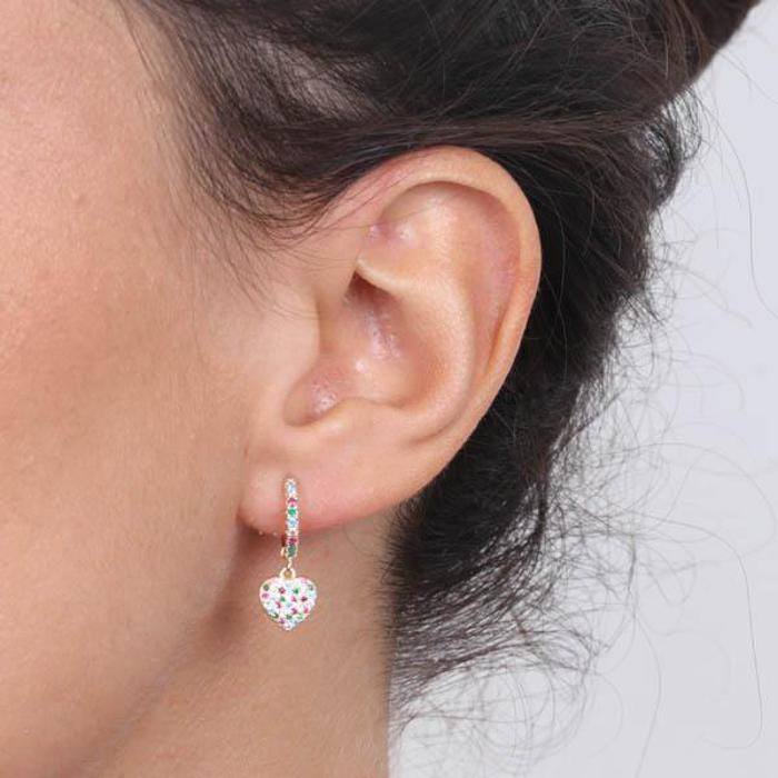 Boucles d'oreilles en argent 925