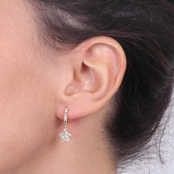 Boucles d'oreilles en argent 925