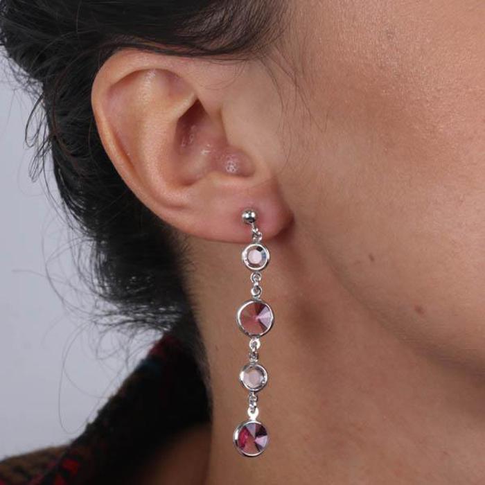 Boucles d'oreilles en argent 925
