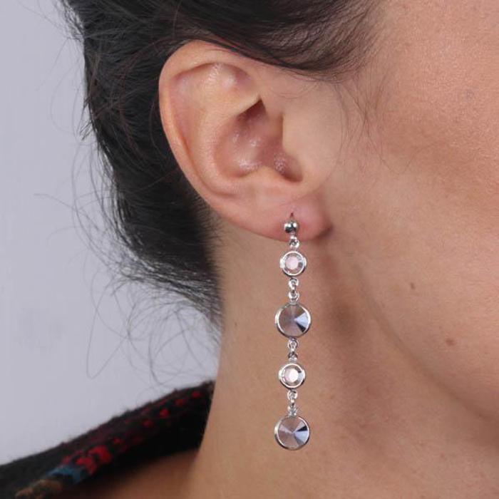 Boucles d'oreilles en argent 925