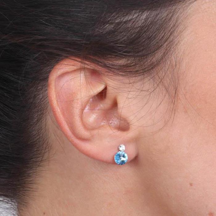 Boucles d'oreilles en argent 925