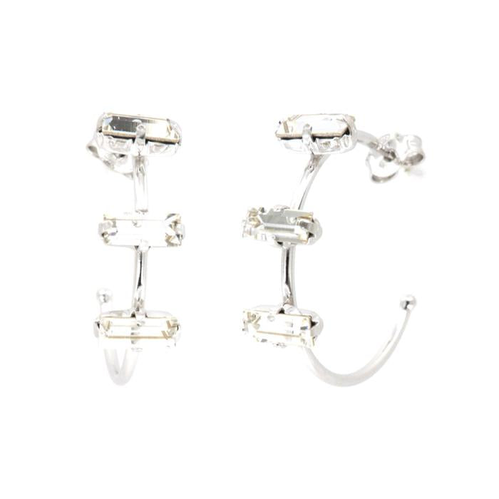 Boucles d'oreilles en argent 925