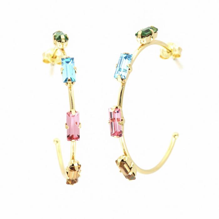 Boucles d'oreilles en argent 925