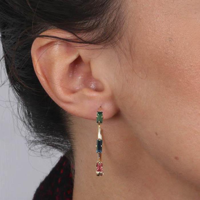 Boucles d'oreilles en argent 925