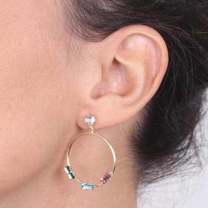 Boucles d'oreilles en argent 925