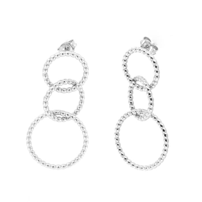 Boucles d'oreilles en argent 925