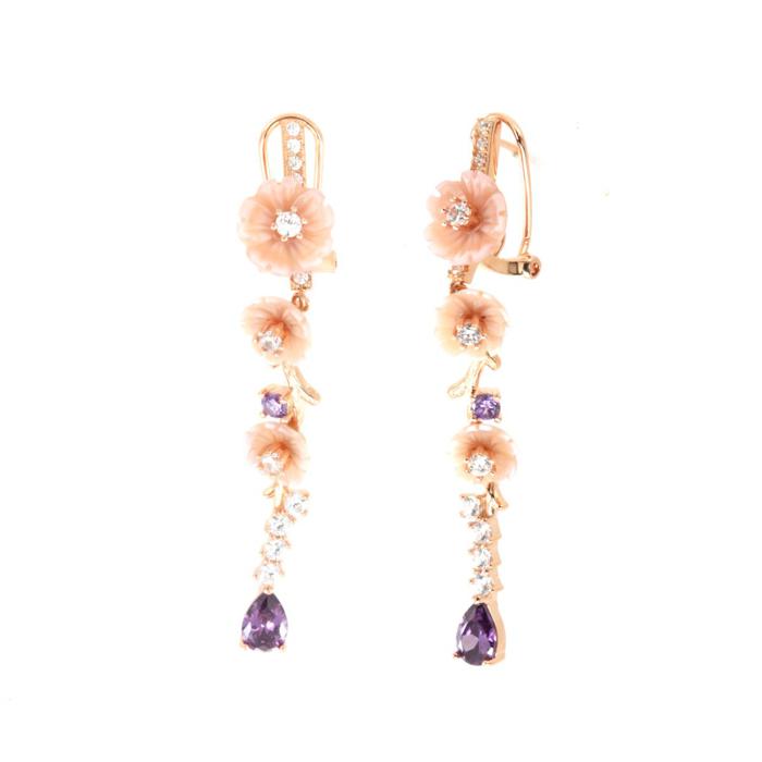 Boucles d'oreilles en argent 925