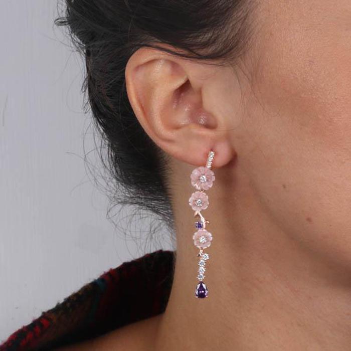 Boucles d'oreilles en argent 925