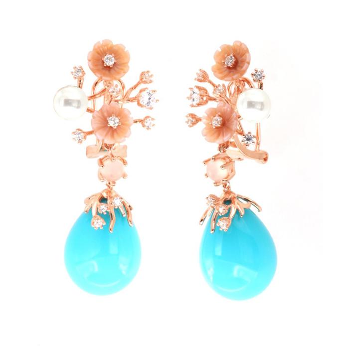 Boucles d'oreilles en argent 925