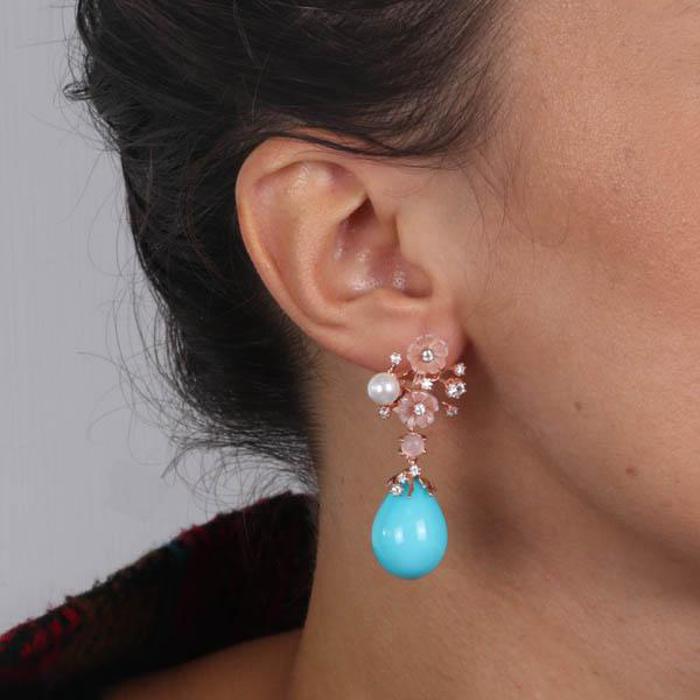 Boucles d'oreilles en argent 925