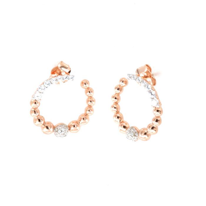 Boucles d'oreilles en argent 925