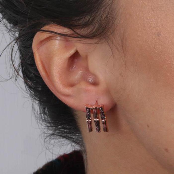 Boucles d'oreilles en argent 925