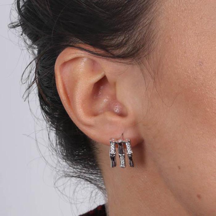 Boucles d'oreilles en argent 925