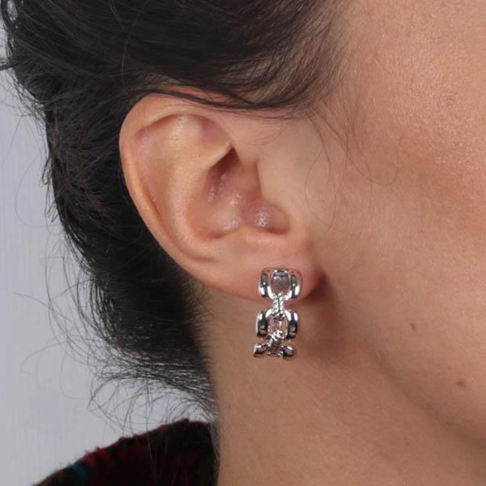 Boucles d'oreilles en argent 925