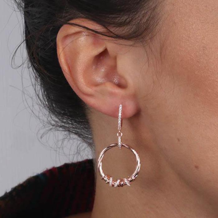 Boucles d'oreilles en argent 925