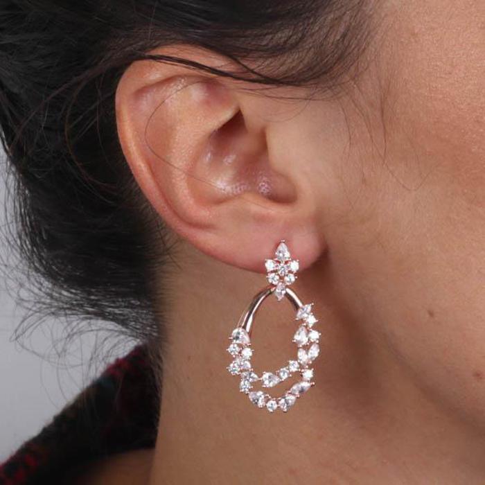Boucles d'oreilles en argent 925