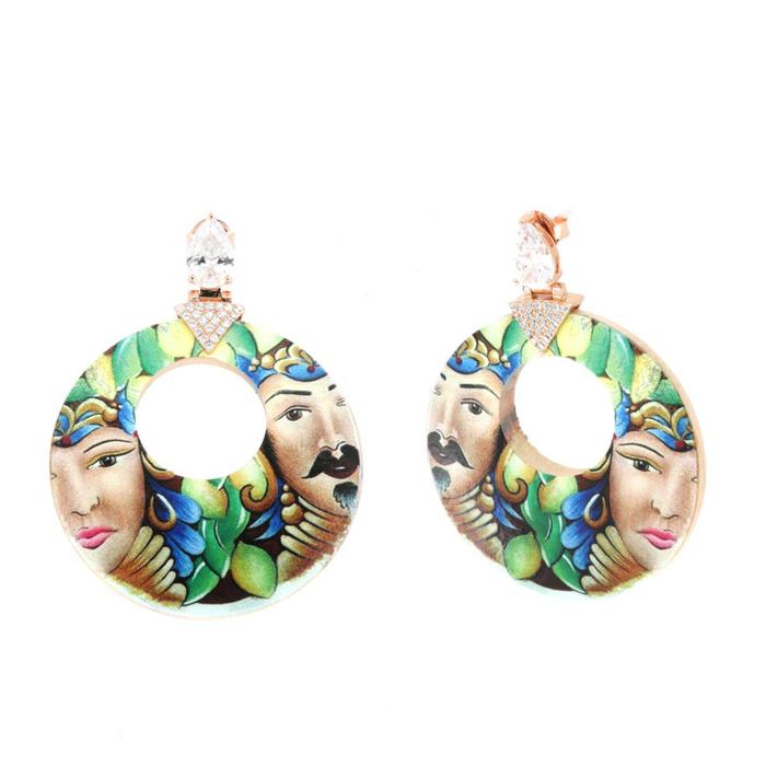 Boucles d'oreilles en argent 925