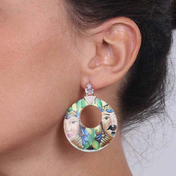 Boucles d'oreilles en argent 925
