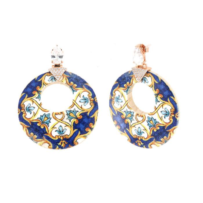 Boucles d'oreilles en argent 925