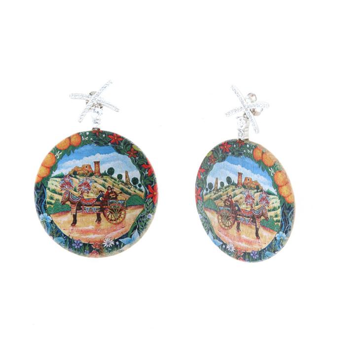 Boucles d'oreilles en argent 925